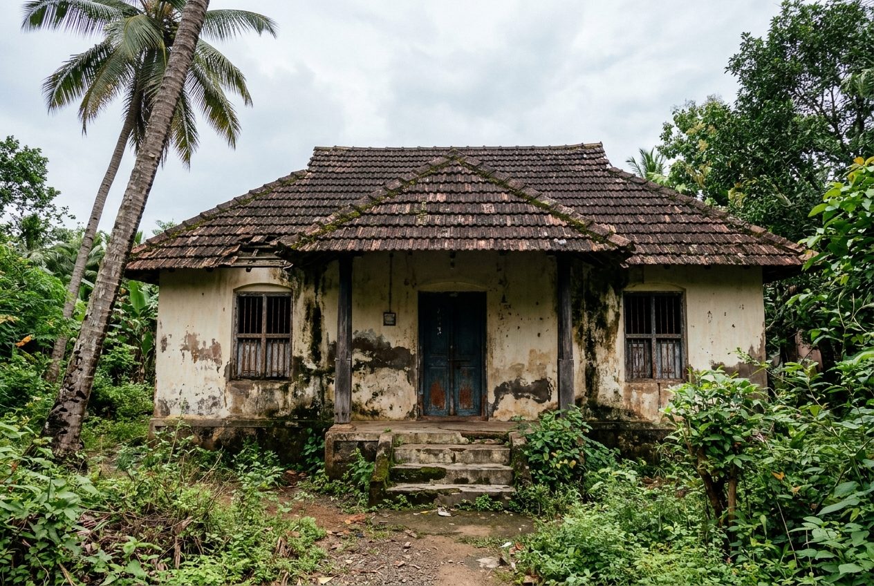 Family home, Kannur — before renovation